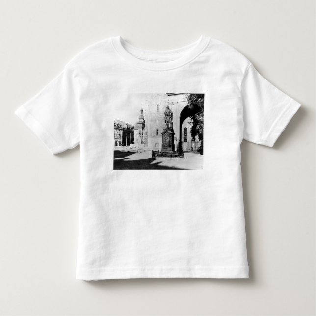 Camiseta De Bebé Estatua de Johann Sebastian Bach (Anverso)