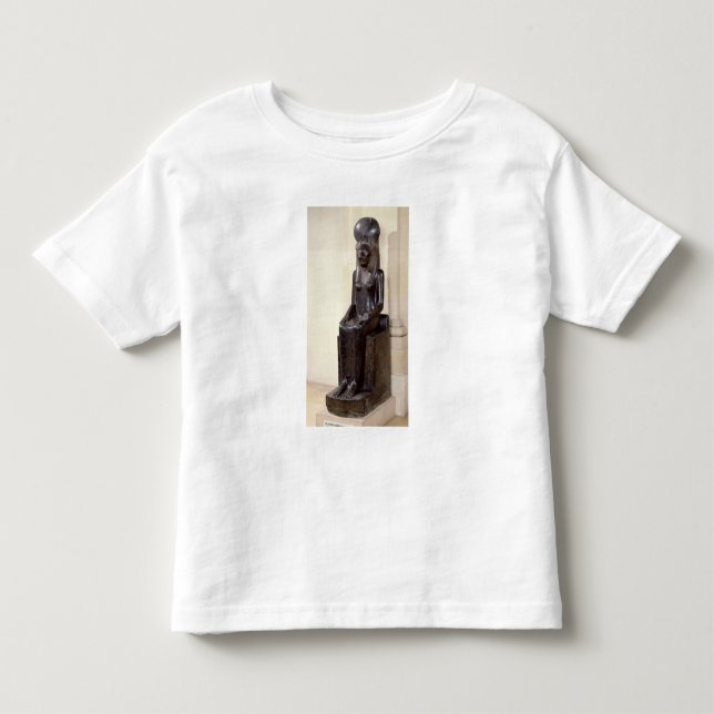 Camiseta De Bebé Estatua de la diosa león-dirigida Sekhmet (Anverso)
