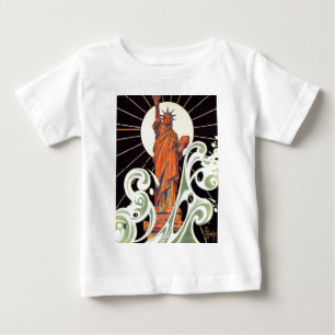 Camiseta De Bebé Estatua de la Libertad