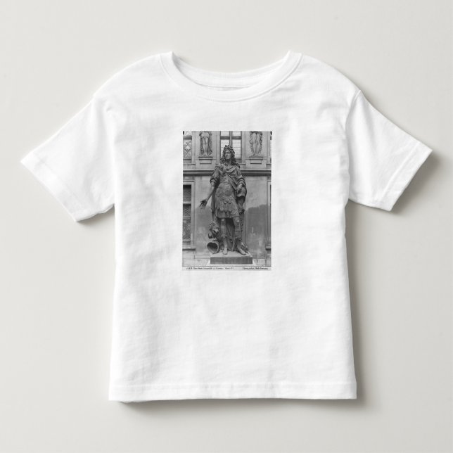 Camiseta De Bebé Estatua de Louis XIV (Anverso)
