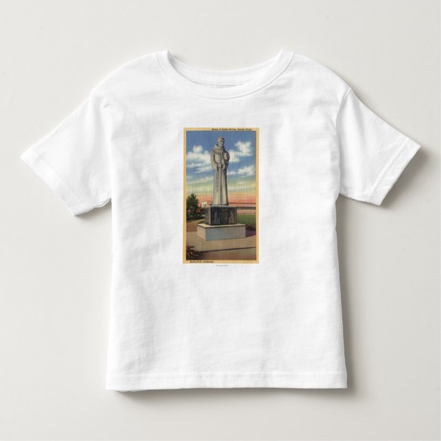 Camiseta De Bebé Estatua de Padre Garces en el círculo de Garces (Anverso)