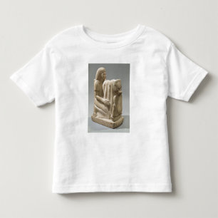 Camiseta De Bebé Estatua de Setau que presenta a la diosa Nekhb de