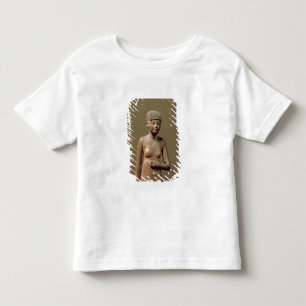 Camiseta De Bebé Estatua de un joven chica (leña)