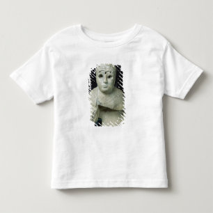 Camiseta De Bebé Estatua de una mujer con chal, periodo de Akkadian
