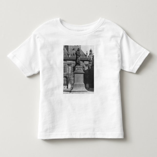 Camiseta De Bebé Estatua de Voltaire (Anverso)