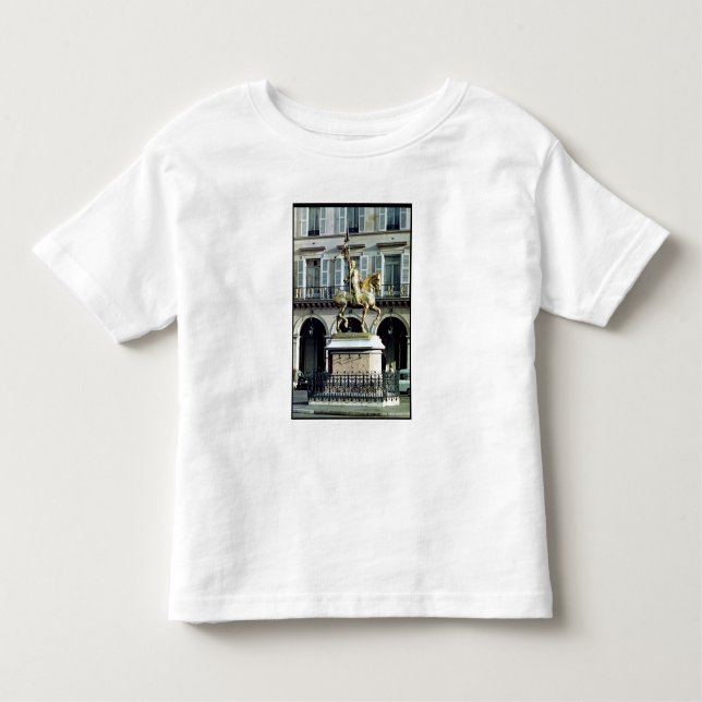 Camiseta De Bebé Estatua ecuestre de Juana de Arco (Anverso)
