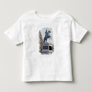 Camiseta De Bebé Estatua ecuestre de rey Louis XIV (1816-22) (bro