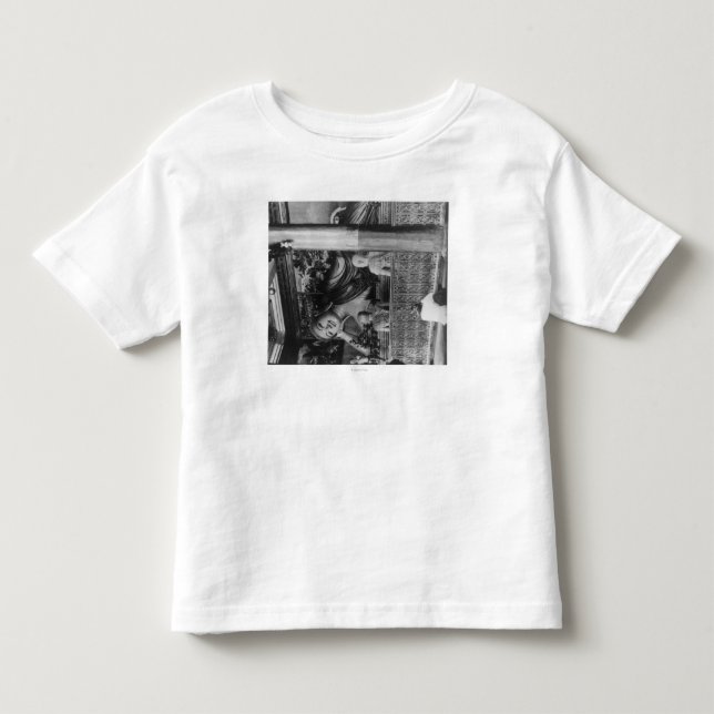Camiseta De Bebé Estatua grande de Buda en la fotografía de (Anverso)