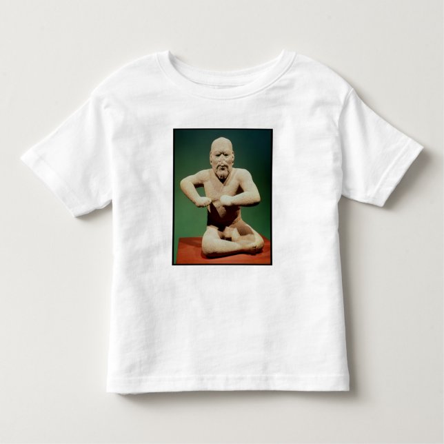 Camiseta De Bebé Estatuilla de un luchador (Anverso)
