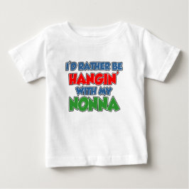 Camiseta De Bebé Esté colgando bastante con Nonna