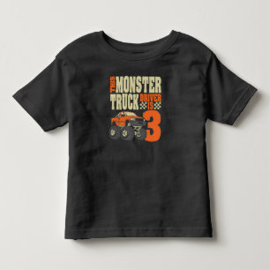 Camiseta De Bebé Este conductor de monster truck es el cumpleaños
