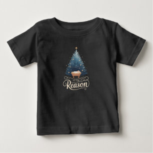 Camiseta De Bebé Este Es El Motivo Biblia Religiosa Cristiana Navid
