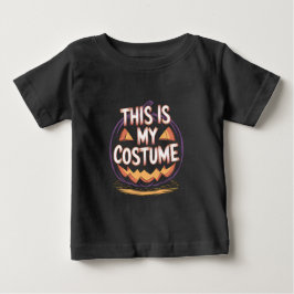 Camiseta De Bebé Este es mi disfraz Halloween