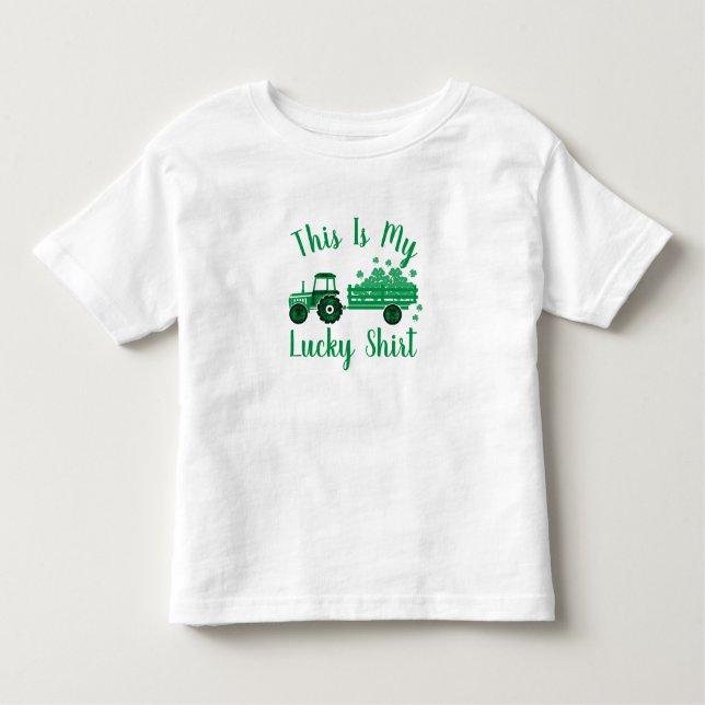 Camiseta De Bebé Este es mi feliz Día de San Patricio (Anverso)
