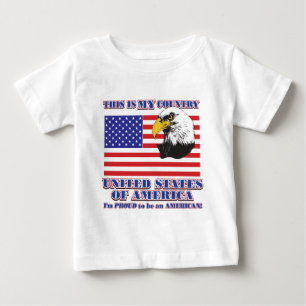 Camiseta De Bebé Este es mi país