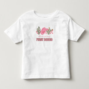 Camiseta De Bebé Este Es Mi Primer Rodeo