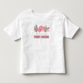 Camiseta De Bebé Este Es Mi Primer Rodeo