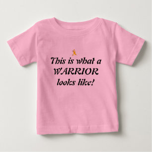 Camiseta De Bebé ¡Éste es un qué GUERRERO parece! (En rosa)