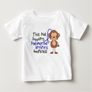 Camiseta De Bebé Este niño apoya conciencia de la artritis