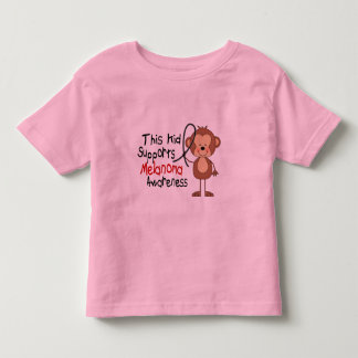 Camiseta De Bebé Este niño apoya conciencia del melanoma