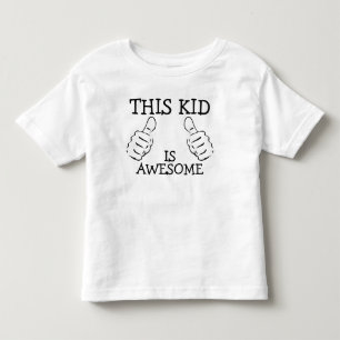 Camiseta De Bebé Este Niño Es Increíble Y Personalizado