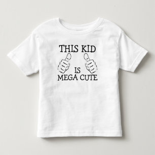 Camiseta De Bebé Este Niño Es Mega Cute Personalizado