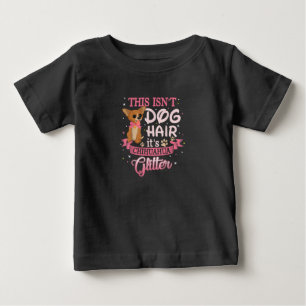 Camiseta De Bebé Este No Es El Pelo De Perro Su Perro Chihuahua Pur
