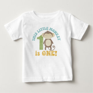 Camiseta De Bebé Este pequeño mono