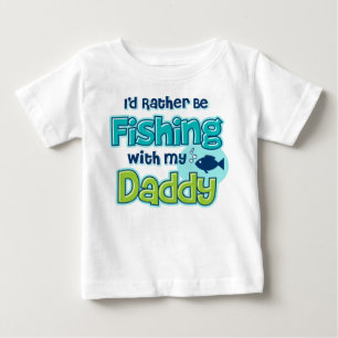 Camiseta De Bebé Esté pescando bastante al papá