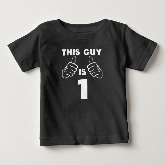 Camiseta De Bebé Este Tipo Es 1 (Anverso)
