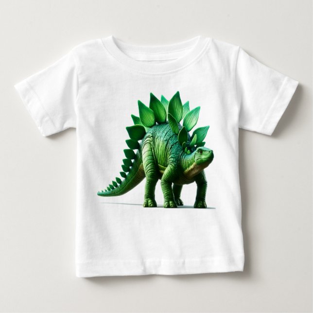 Camiseta De Bebé Estegosaurio (Anverso)