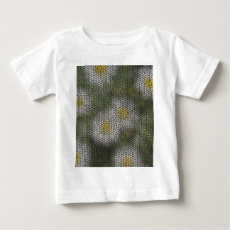 Camiseta De Bebé Estilo artístico moderno de Daisies