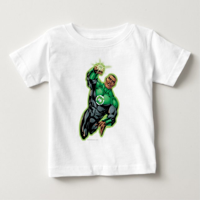 Camiseta De Bebé Estilo de cómic - Volando hacia arriba (Anverso)