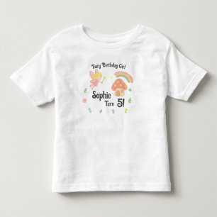 Camiseta De Bebé Estilo de crayón editable – Bosque de hongos de ha