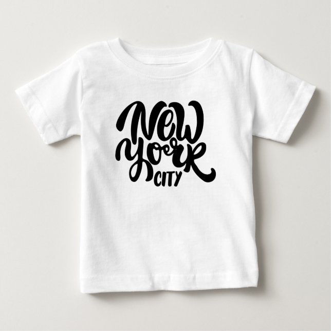 Camiseta De Bebé Estilo de New York City (Anverso)