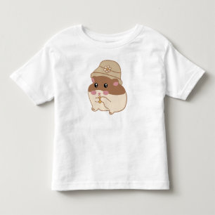 Camiseta De Bebé Estilo de personalizado de hámster corto