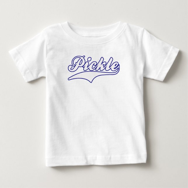 Camiseta De Bebé Estilo de ropa callejera Pickle Cool (Anverso)