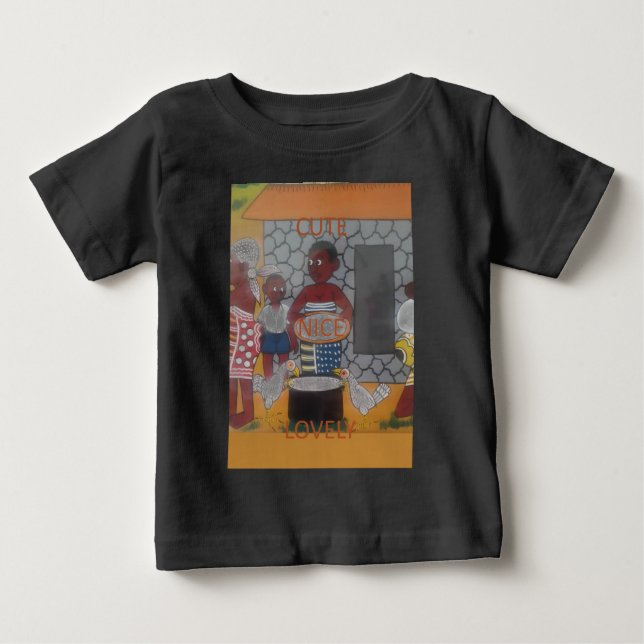 Camiseta De Bebé Estilo de vida tradicional africano (Anverso)