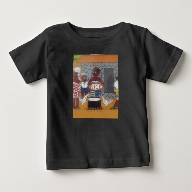 Camiseta De Bebé Estilo de vida tradicional africano (Anverso)