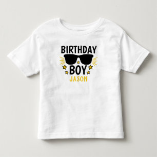 Camiseta De Bebé Estilo Hollywood de cumpleaños personalizado