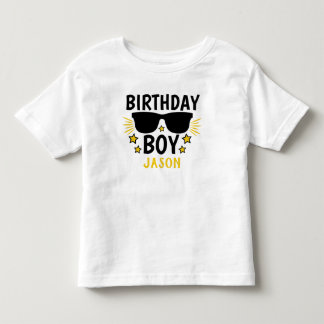 Camiseta De Bebé Estilo Hollywood de cumpleaños personalizado