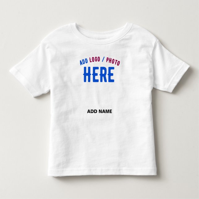 CAMISETA DE BEBÉ ESTILO MODERNO PERSONALIZABLE BLANCO VERIFICADO DE (Anverso)