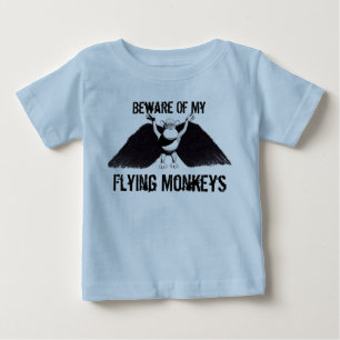 Camiseta De Bebé Estilo personalizado mono volador lindo para el be