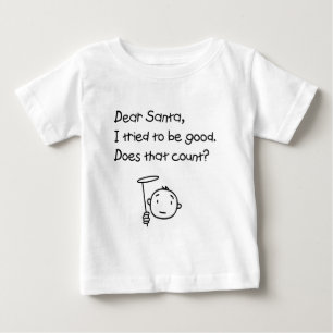 Camiseta De Bebé Estimado Santa