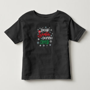 Camiseta De Bebé Estimado Santa Define buenos Navidades graciosos