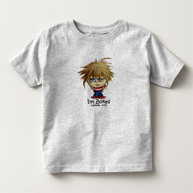 Camiseta De Bebé Estoy aburrido (Anverso)