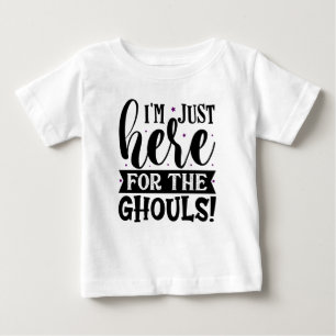 Camiseta De Bebé Estoy aquí por los demonios