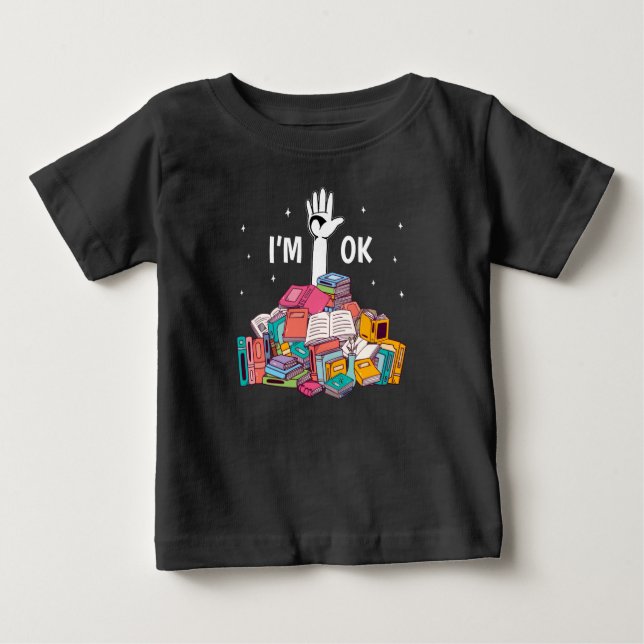 Camiseta De Bebé Estoy bien, es divertido leer el regalo de Lover (Anverso)