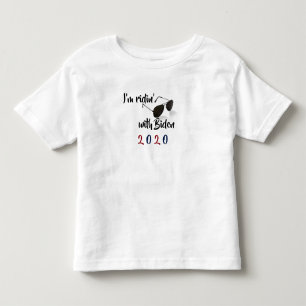Camiseta De Bebé Estoy con Biden en 2020