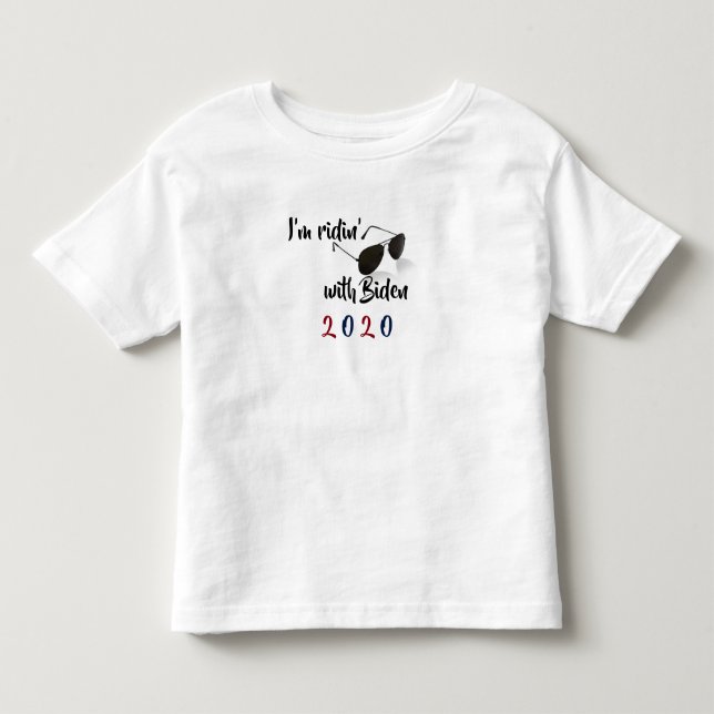 Camiseta De Bebé Estoy con Biden en 2020 (Anverso)